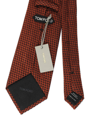 Tom Ford Silk Tie Rust Brown - Wide Cut