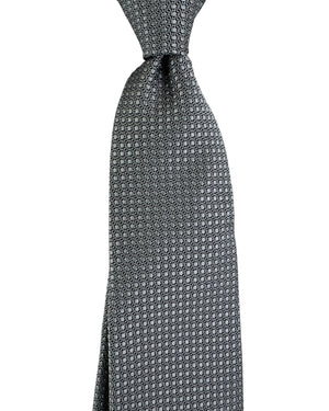 Tom Ford Silk Tie Gray Silver Pattern