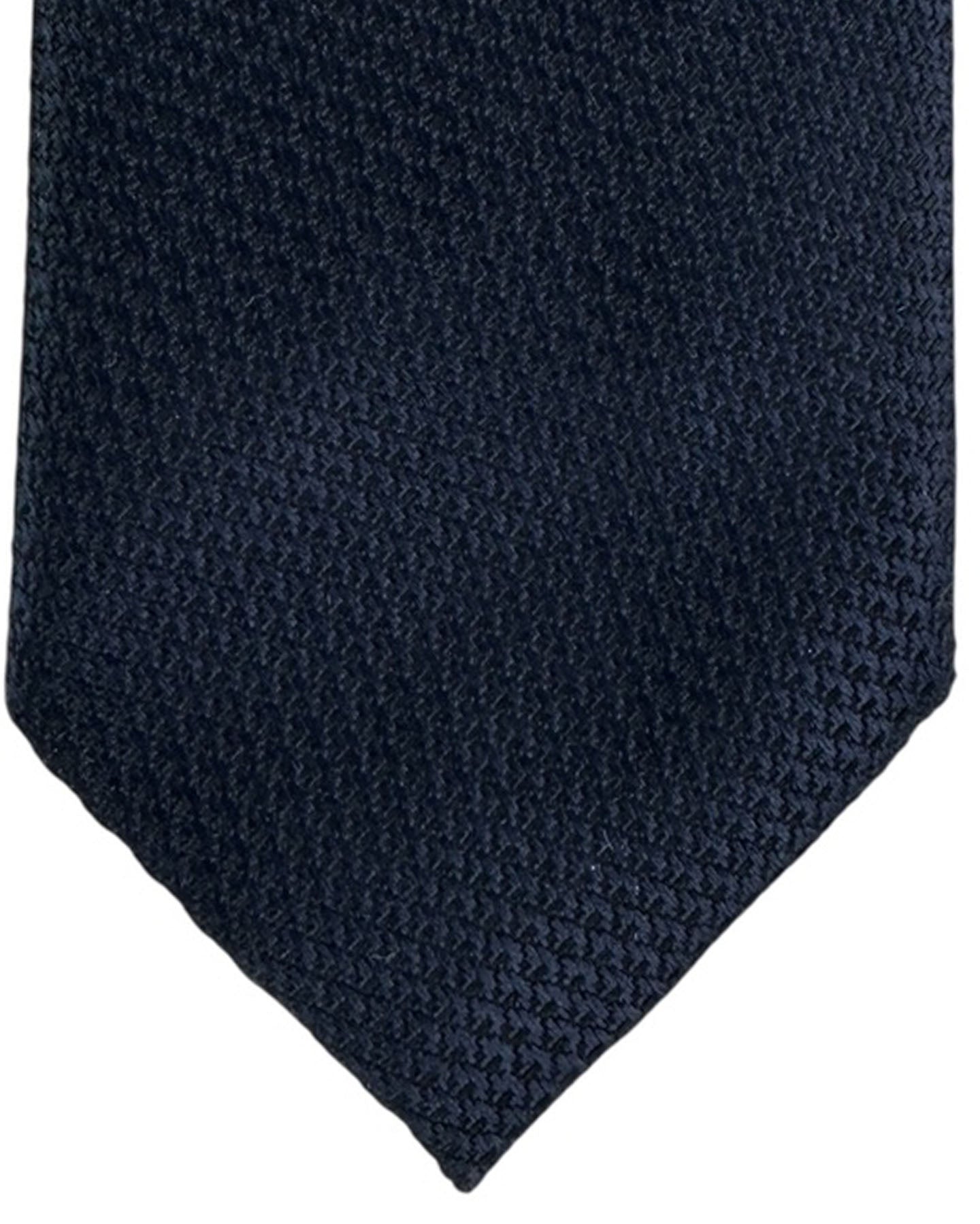 Tom Ford Silk Tie Dark Blue