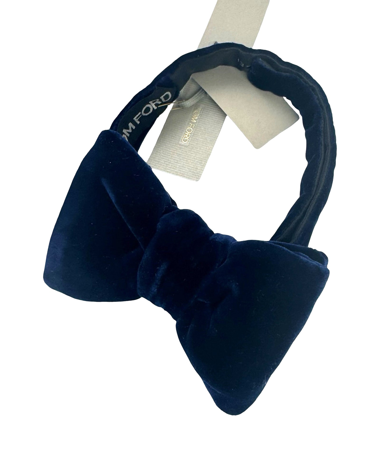 Tom Ford Velvet Bow Tie Midnight Blue