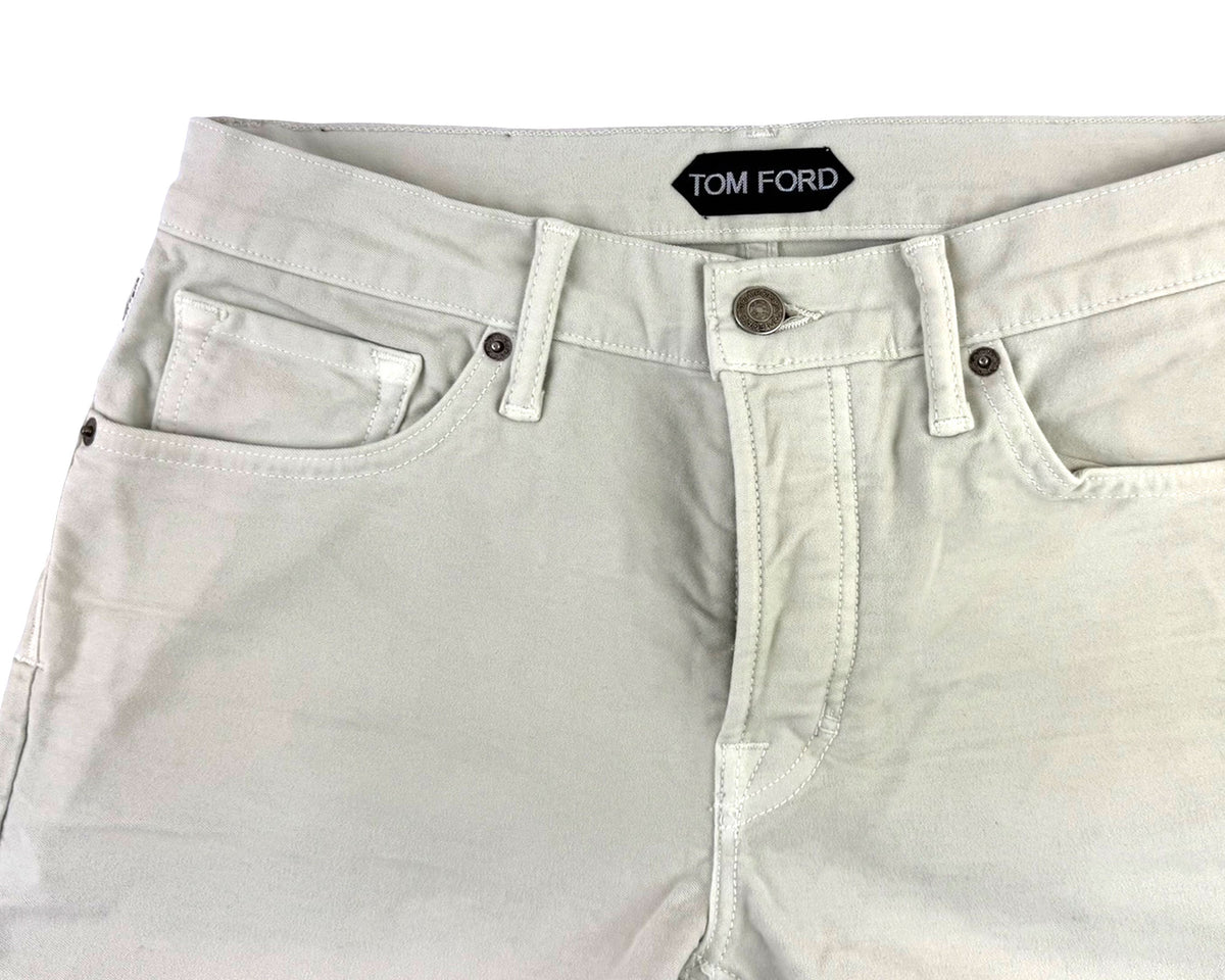 Tom Ford Pants Beige 5 Pocket 30 Slim Fit