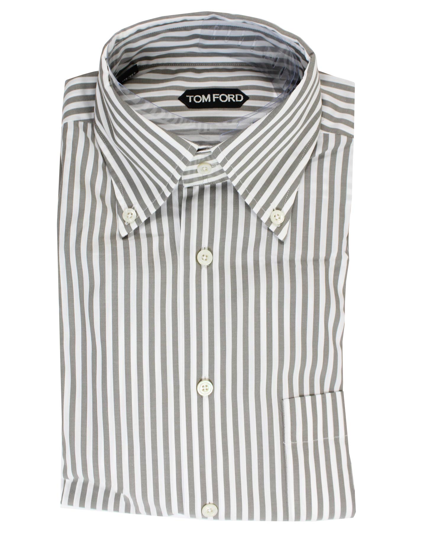 Tom Ford  Shirt Gray White