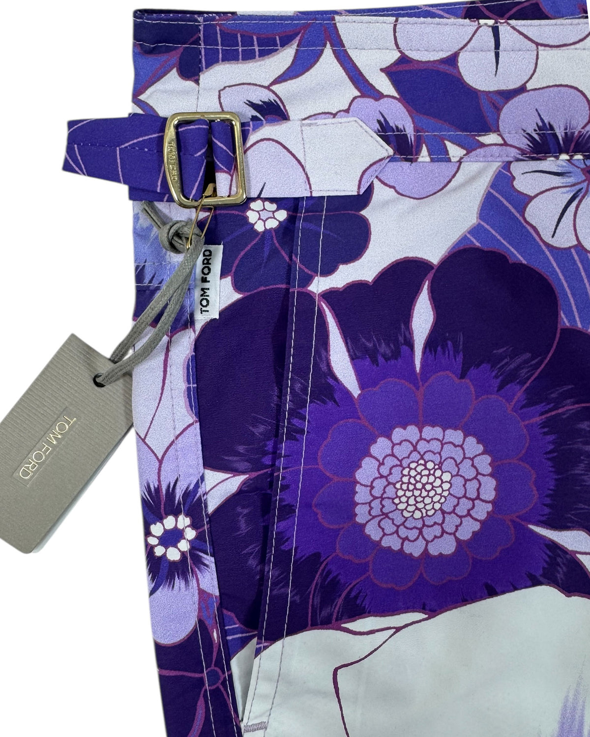 Tom Ford Swimwear Purple Floral Men Swim Shorts EU 48/ S SALE