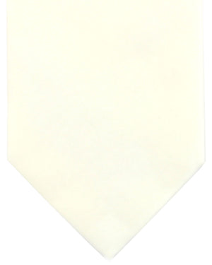 Tom Ford Silk Tie White Solid