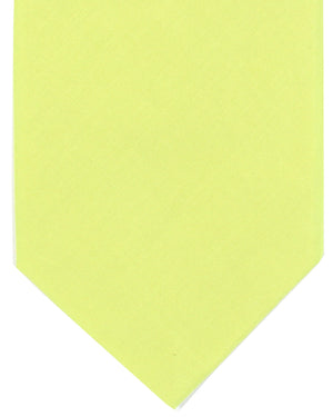 Tom Ford Cotton Silk Tie Lime Solid