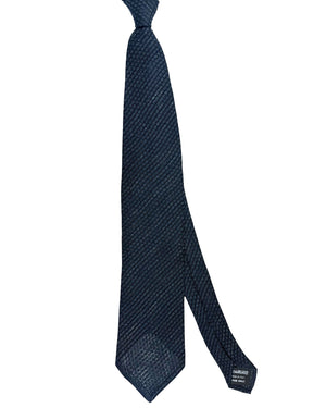 Tom Ford Sevenfold Tie Black Gray