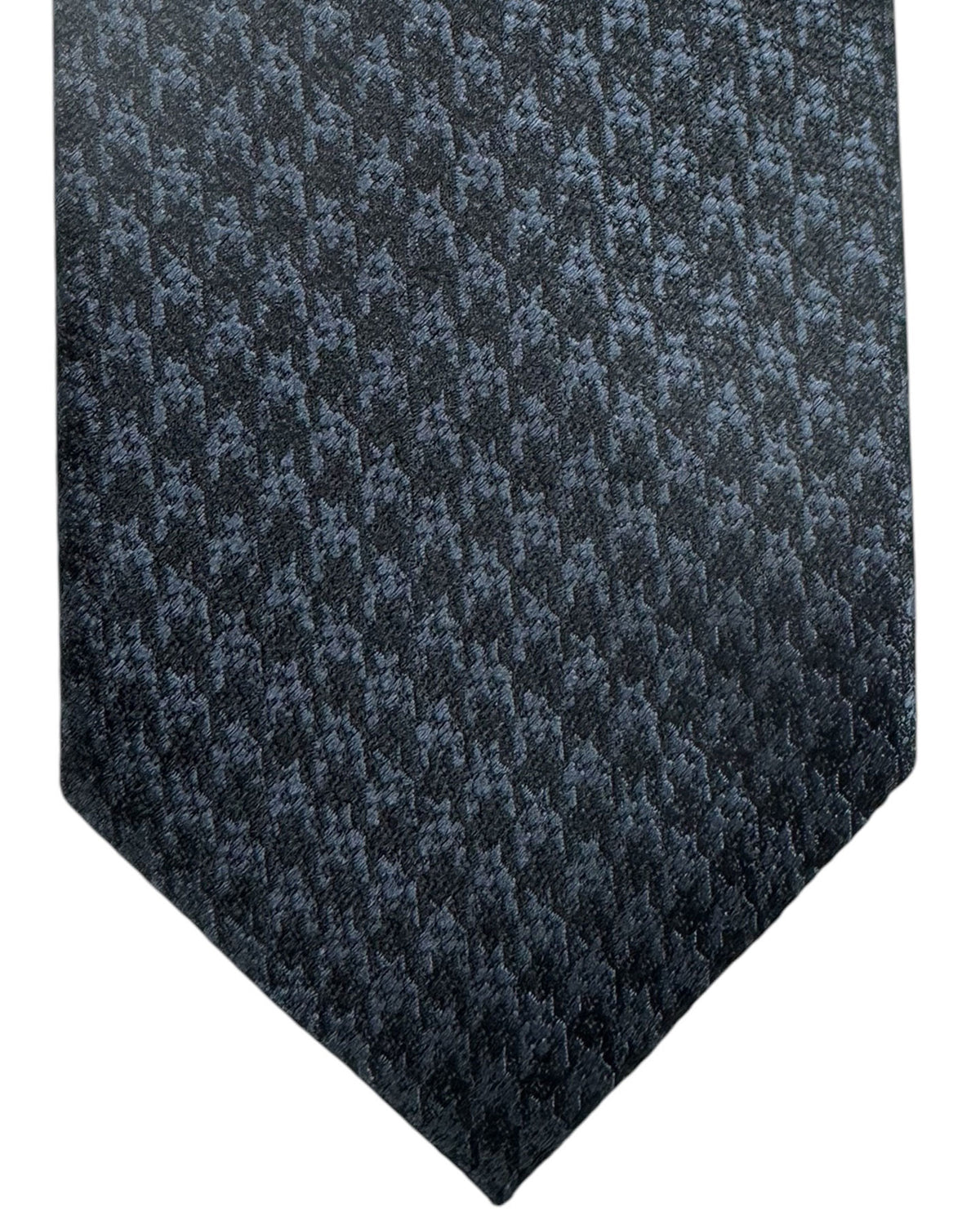 Tom Ford Tie Gray Black Houndstooth