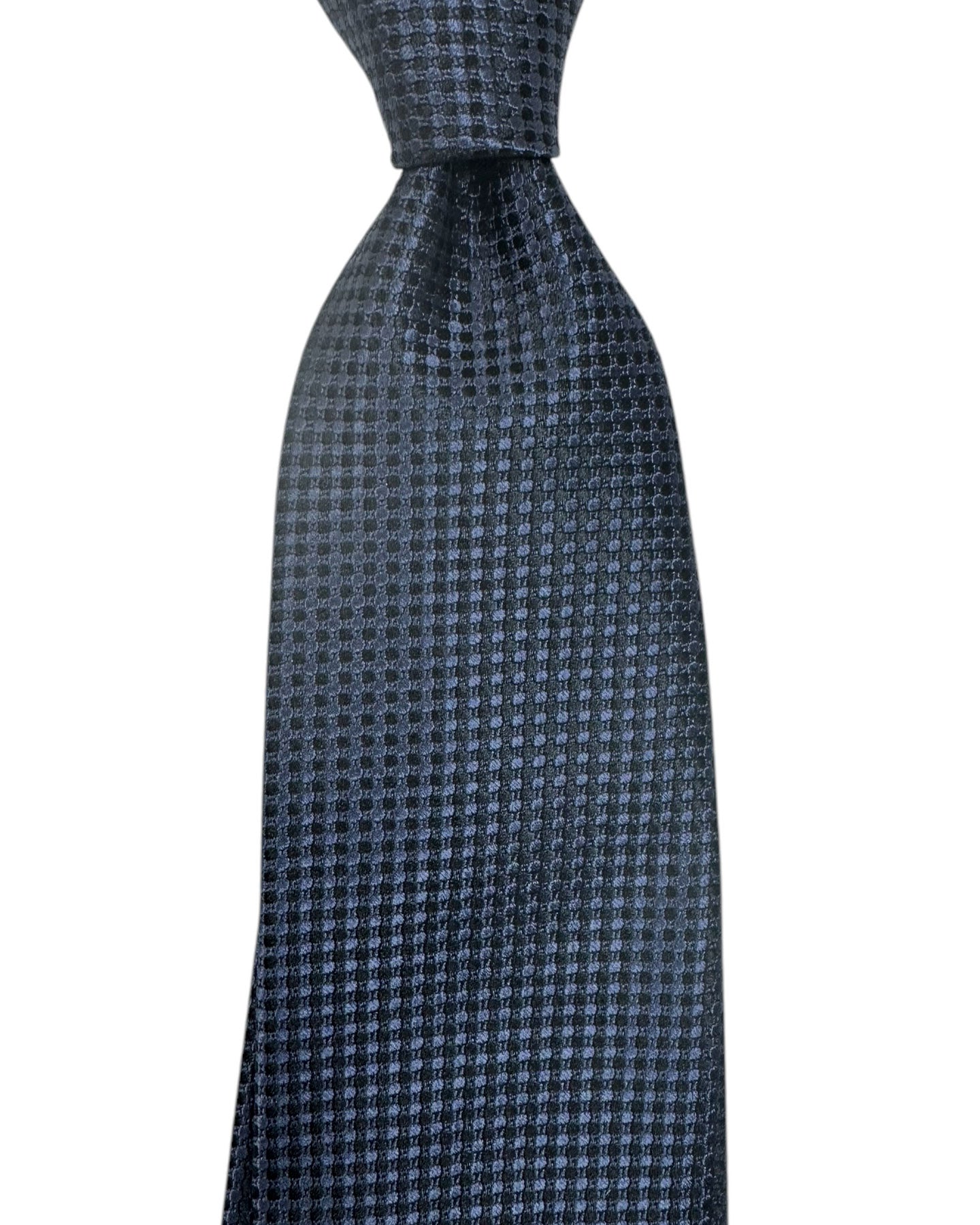 Tom Ford Tie Midnight Blue Black Design