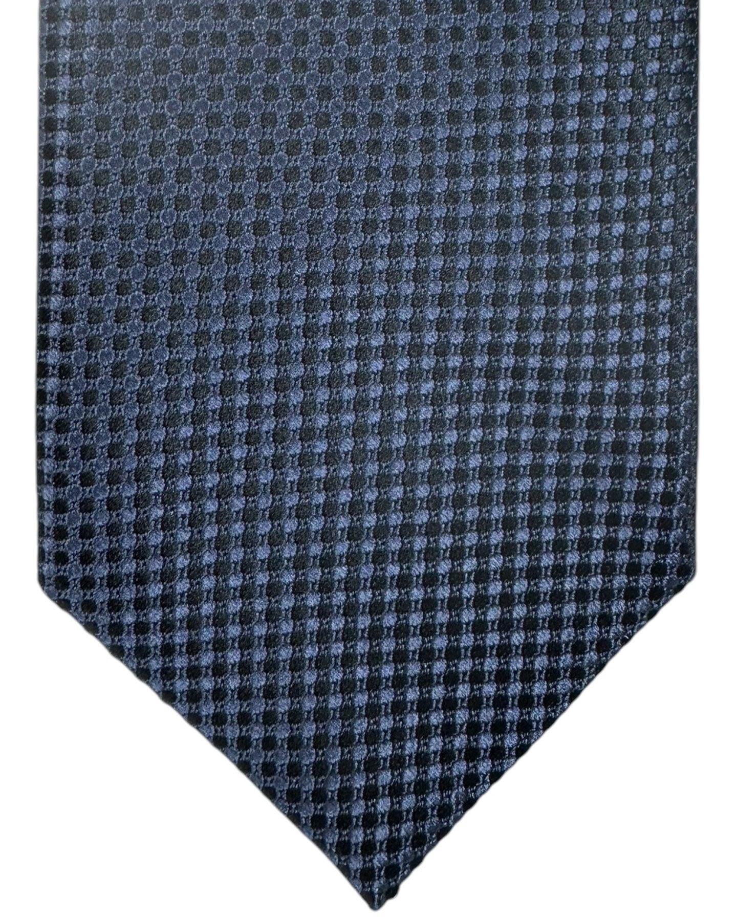 Tom Ford Tie Midnight Blue Black Design