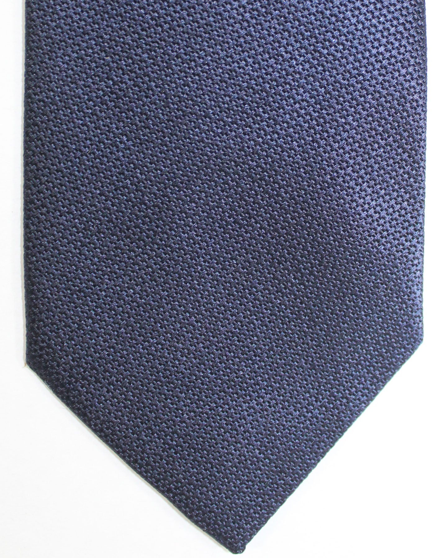 Tom Ford Tie Solid Midnight Blue Pattern