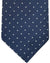 Tom Ford Tie Dark Blue Silver Dots - Wide Necktie