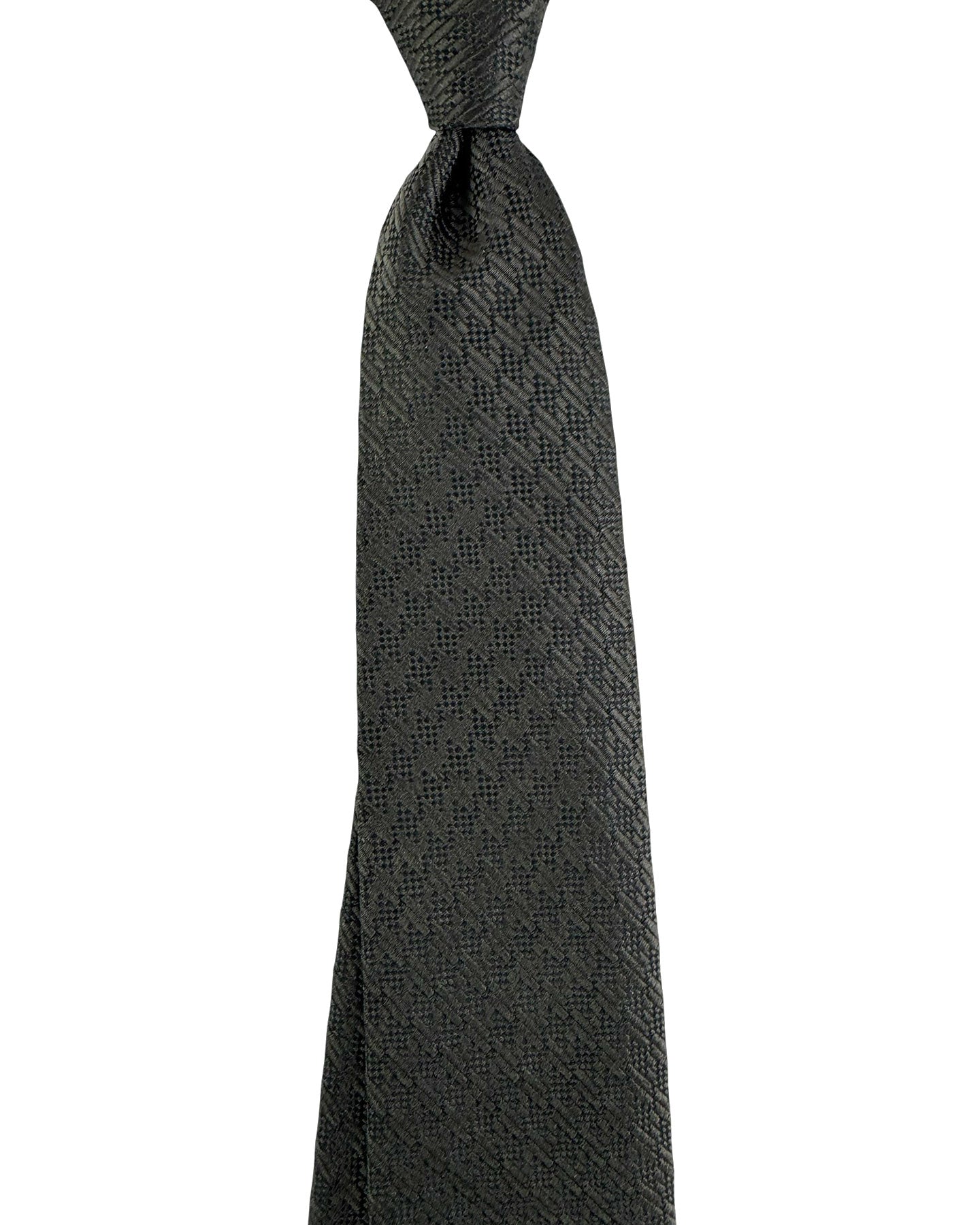 Tom Ford Silk Tie Dark Brown Design