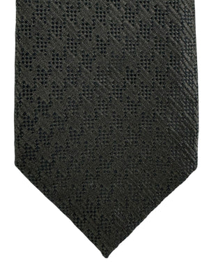 Tom Ford Silk Tie Dark Brown Design