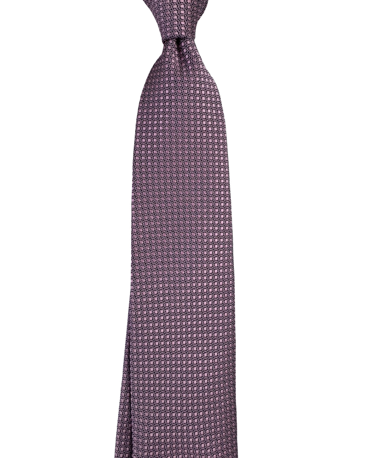 Tom Ford Silk Tie Pink Pattern