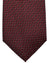 Massimo Valeri 11 Fold Tie Maroon Design 
