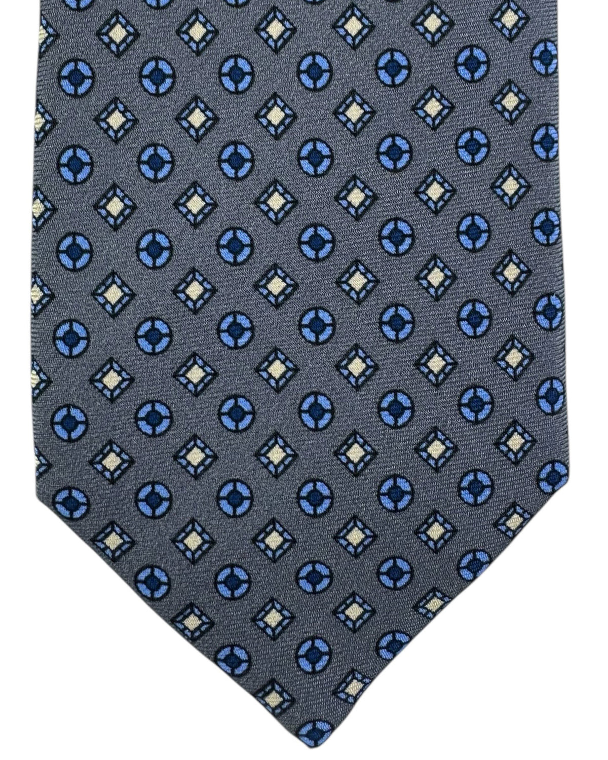 Massimo Valeri Extra Long Tie Gray 