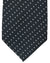 Valextra Silk Tie Navy With White Directional Arrows - Wide Necktie