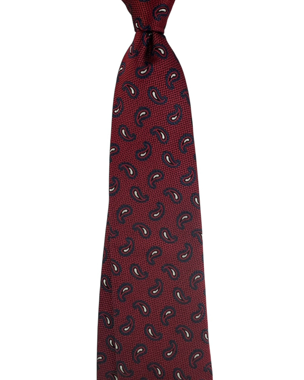 Ermenegildo Zegna Tie Red Paisley