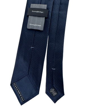Ermenegildo Zegna Black Tie Textured Solid