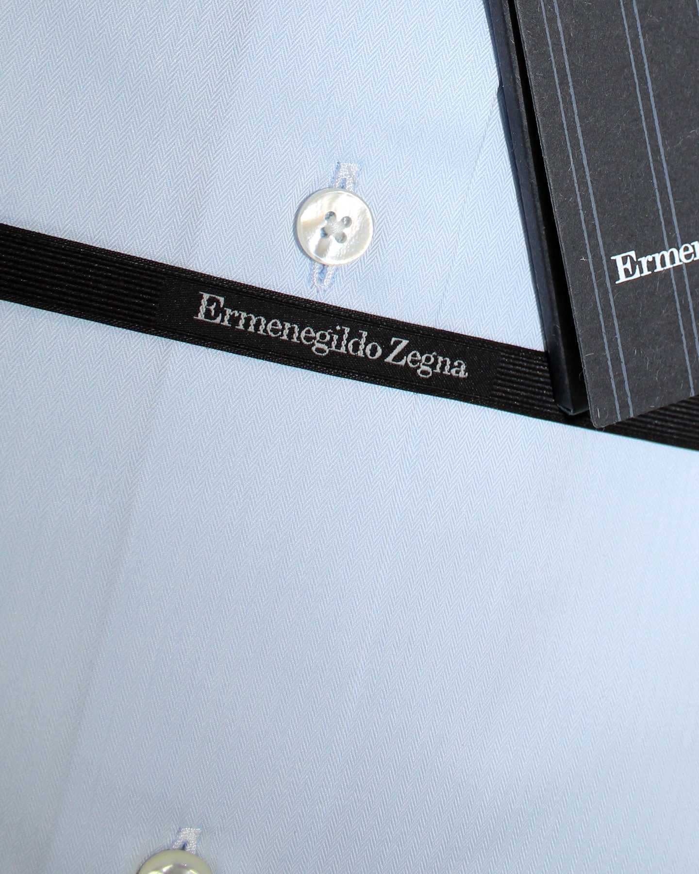 Zegna Dress Shirt Light Blue 