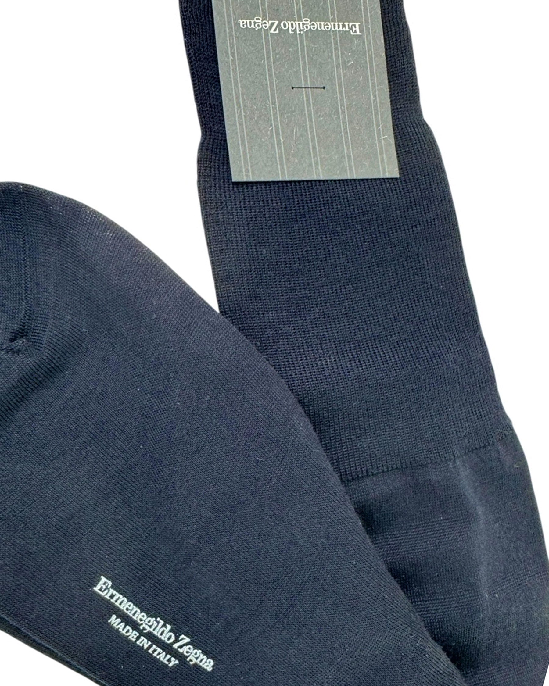 Ermenegildo Zegna Wool Socks Over The Calf