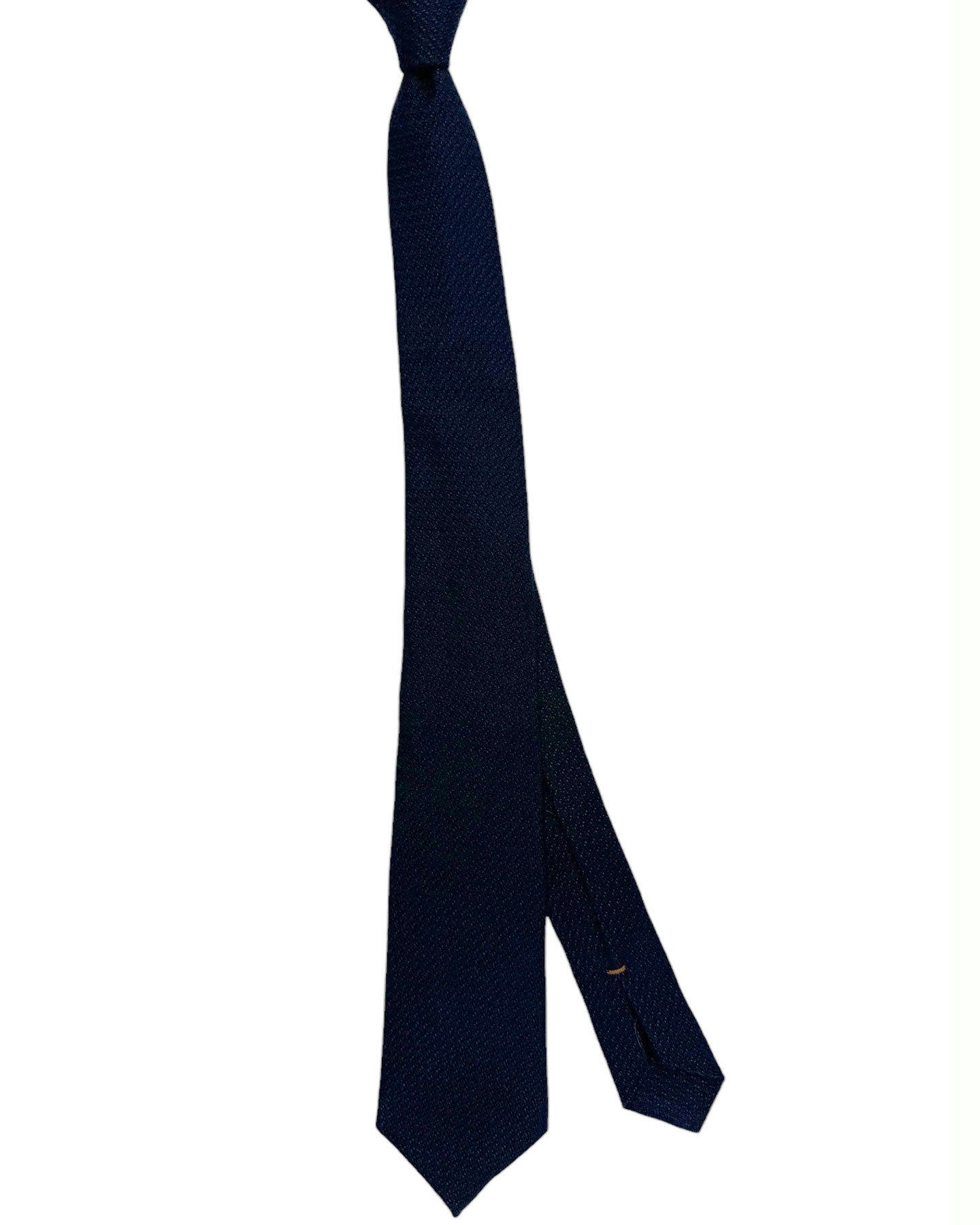 Ermenegildo Zegna Tie Midnight Blue Micro Pattern