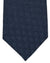 Ermenegildo Zegna Silk Tie Couture Midnight Blue Pattern