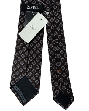 Ermenegildo Zegna Tie Brown Design