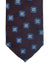 Ermenegildo Zegna Tie Brown Blue - Narrow Cut