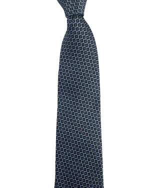 Zegna Tie Couture Blue Design
