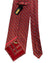 Zilli Silk Tie Red Geometric Chain Geometric