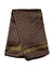 Zilli Silk Pocket Square Brown SALE