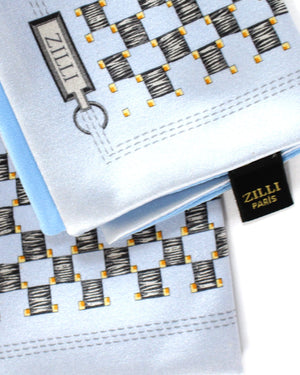 Zilli authentic Pocket Square 