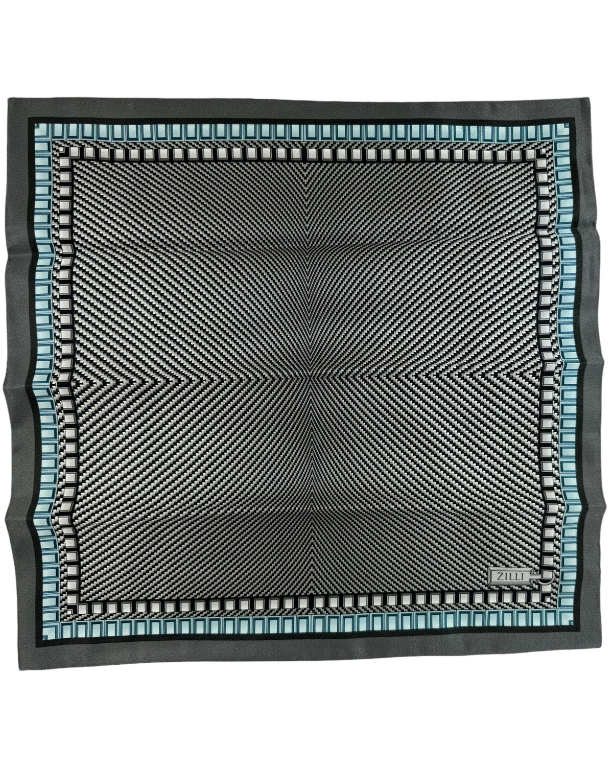 Zilli Silk Pocket Square 