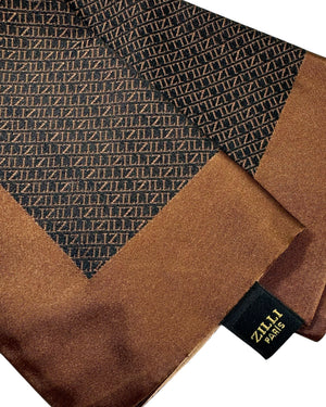 Zilli silk Pocket Square 