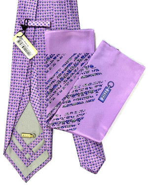 Zilli Tie & Matching Pocket Square Set 