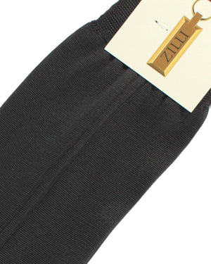 Zilli Silk Socks Gray 