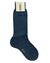 Zilli Socks Gray-Blue Mid Calf US 12 / EUR 46