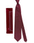 Zilli Tie & Matching Pocket Square Set Magenta Maroon