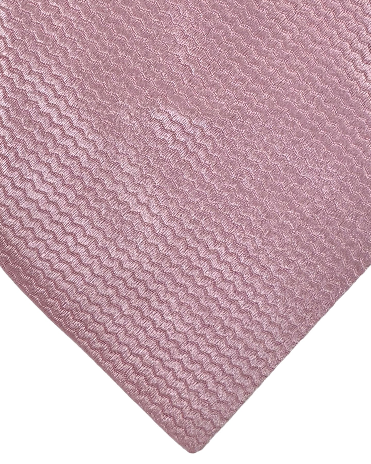 Zilli Silk Tie Pink Micro Pattern Design - Wide Necktie