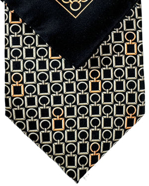 Zilli Tie & Matching Pocket Square Set 