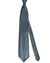 Zilli Silk Tie Gray Metallic Blue Geometric - Wide Necktie