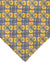 Zilli Extra Long Tie Yellow Gray Geometric