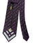  Zilli Tie Purple Silver - Wide Necktie