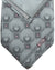 Zilli Tie & Matching Pocket Square Set Gray