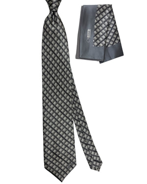 Zilli Tie & Matching Pocket Square