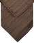 Zilli Tie & Matching Pocket Square Set Brown Stripes