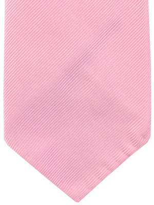 Cesare Attolini Unlined Tie Pink Grosgrain