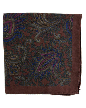 Luigi Borrelli Silk Pocket Square