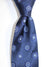 Luigi Borrelli Tie Navy Blue Medallions